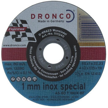 Dronco AS 60 T INOX 115 mm (1111240100)