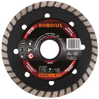 RHODIUS DG55 | Ø 115 mm (303402)