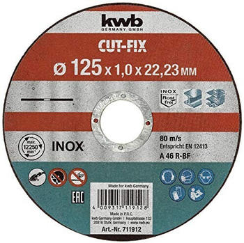 KWB 10x 125mm (711922)