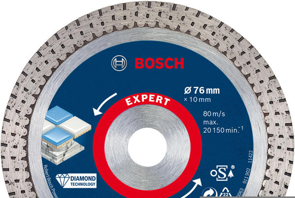 Bosch Accessories Expert 76 x 1,5 x 10 mm (2608900652)
