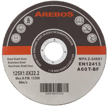 Arebos Flexscheiben &Oslash;125 mm (AR-HE-TS125-400)
