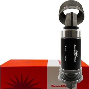 SunRace Innenlager BBS15 mit quadratischer Einpressachse 68/113 mm BSA