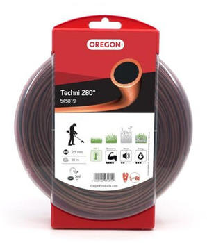 Oregon Trimmerfaden Techni 280&deg; 2,5mm x 81m (545819)