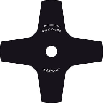 PRIMASTER 4-Zahn-Ersatzmesser Ø 23 cm