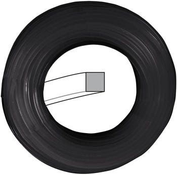 Einhell Original Ersatzfaden Super Cut Line 3,0 für Trimmer und Sensen (quadratischer Trimmerfaden 3,0 mm Stärke 15 m Länge scharfe Kanten für optimales Schnittbild)