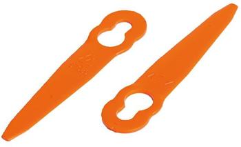 ratioparts 20x Messer Kunststoffmesser p. für Stihl Polycut 2-2 Mähkopf