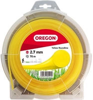 Freischneiderschnur, Rund, Nylon, Gelb, &Oslash; 2.7mm/70m Oregon 69-382-y