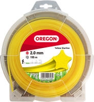 Oregon 69-448-Y, Oregon Faden gelb sternf&ouml;rmig 2.0 mm x 155 m (Rasentrimmer,