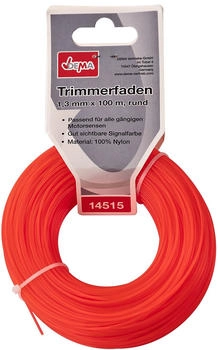 Dema Trimmerfaden Nylon Ø 1,3 mm x 100 m rund rot (926720-14515)