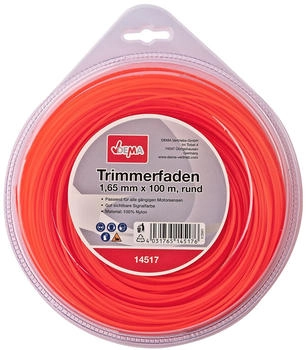 Dema Trimmerfaden Nylon Ø 1,65 mm x 100 m rund rot (926722-14517)