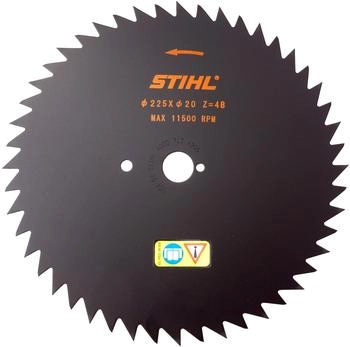 Stihl Kreissägeblatt Spitzzahn Ø 225 x 20 mm für FS 360 C-E/FS 560 C-EM (40007134205)