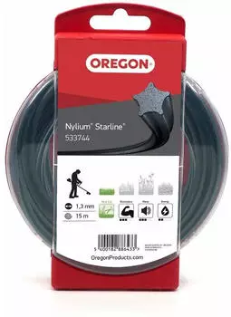 Oregon Trimmerfaden Nylium Starline sternförmig 1,3 mm x 15 m