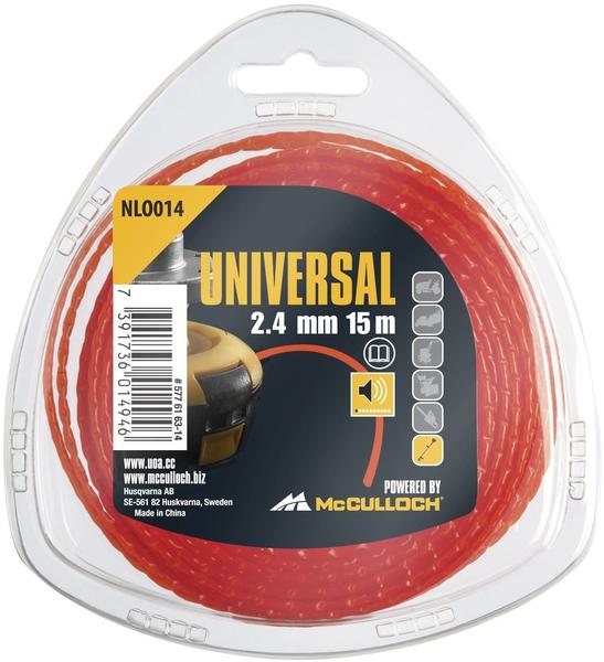 Universal NLO014 Trimmerfaden 2,4mm x 15m
