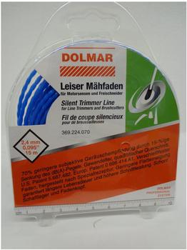 Dolmar Leiser Mähfaden 2,4mm x 15m (369.224.070)