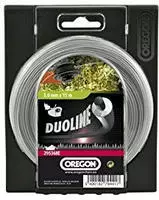 Oregon Trimmerfaden Duoline 106503E, rund, 2,4mm x 180m, Grundpreis: &euro; 0,22 / m