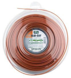 ratioparts Nylonfaden 2,0 mm Alu-Cut 61 m 6-Kant Orange