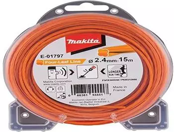 Makita Four Leaf 2,4 mm/15m (E-01797) Makita Four Leaf 2,4 mm/15m (E-01797)