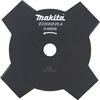 Makita D-66014, Makita 4-Zahn-Schlagmesser 255 x 25,4 mm für Freischneider - D-66014