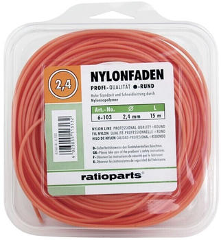 ratioparts Trimmerfaden2mm/15m (6-331) orange