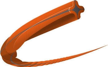 Husqvarna Trimmerfaden Whisper-Twist 3 mm 210 m orange/grau (597669142)