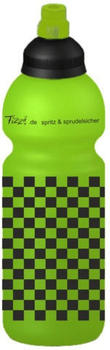 Fizzii Trinkflasche (600 ml) Schachbrett Kiwi