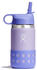 Hydro Flask Kids Wide Mouth Straw Lid & Boot (355ml) violet