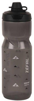 Zéfal Sense Soft 80 No-mud 800 Ml Water Bottle Schwarz