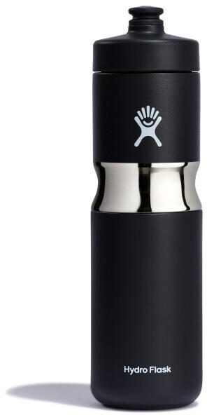 Hydro Flask Wide Insulated Sport Bottle 591 ml (Black)