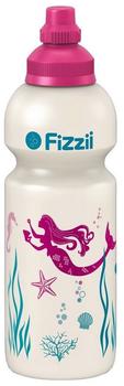 Fizzii Kindertrinkflasche Perlweiß Meerjungfrau 600ml