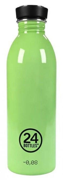 24Bottles Urban Bottle Reactive Yellow Green - Glossy Finish 500ml