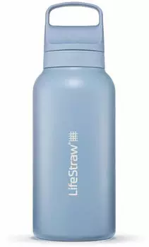 LifeStraw Go Series Stainless Steel 1 L Icelandic Blue