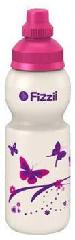 Fizzii Kindertrinkflasche Pink Mini Schmetterling 330ml