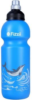 Fizzii Kindertrinkflasche Cyan Delfin 600ml