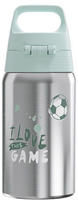 Sigg 6046.60, Sigg Love Football (0.50 l) (6046.60) Silber