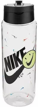 Nike Renew Straw Sports Water Bottle 709ml (742452) wei&szlig;