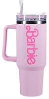 Paladone Barbie H2O-Flasche mit offiziellem lizenziertem pinkem Logo, Quencher,