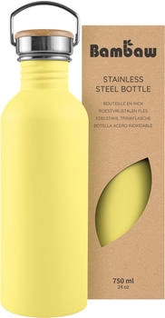 Bambaw Stainless Steel Bottle (750 ml) yellow