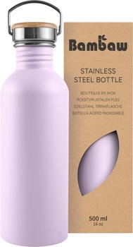 Bambaw Stainless Steel Bottle (500 ml) purple