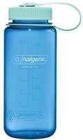 Nalgene Trinkflasche Wide Mouth Sustain 0,5L cornflower blue