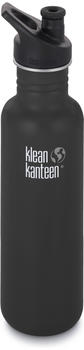 Klean Kanteen Classic (800 ml) Sport Cap Shale Black