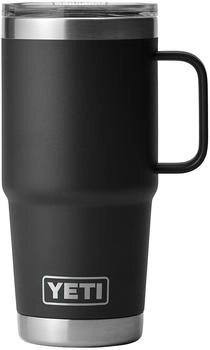 Yeti Rambler 20 oz Reisebecher (591ml) schwarz