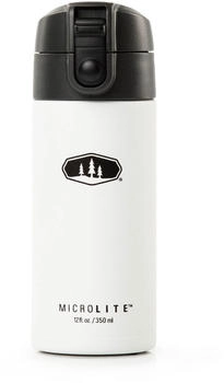 GSI Microlite 350 Flip Isolierflasche (0.35L, weiss)
