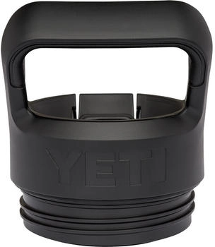 Yeti Coolers Rambler Flasche Straw Deckel (schwarz)