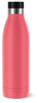 Emsa N31123 Bludrop Color Trinkflasche 0,7l Edelstahl Koralle Rosa