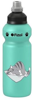Fizzii Kindertrinkflasche Mint Katze 500ml
