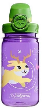 Nalgene Kinderflasche OTF Kids Sustain - Trinkflasche, Gr. 0.35 l, lila (ViolettJackalope)
