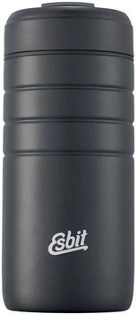 Esbit Majoris Edelstahl Klick-Verschluss Thermobecher (0.45L, schwarz)