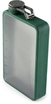GSI Boulder Flask 16oz Flachmann (0.4L, gruen)