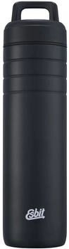 Esbit Majoris Weithals Daypack Isolierflasche (0.7L, schwarz)