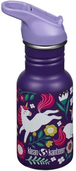 Klean Kanteen Kid Classic (355ml) Flip Seal Sport Cap leaping unicorn